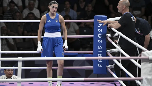 Angela Carini nega boicote após perder para argelina no boxe em Paris-2024