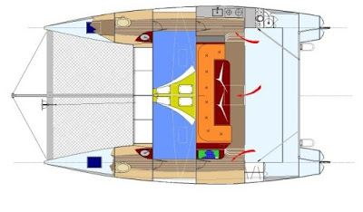 ckd boats - roy mc bride: the kd 860 catamaran by bernd kohler