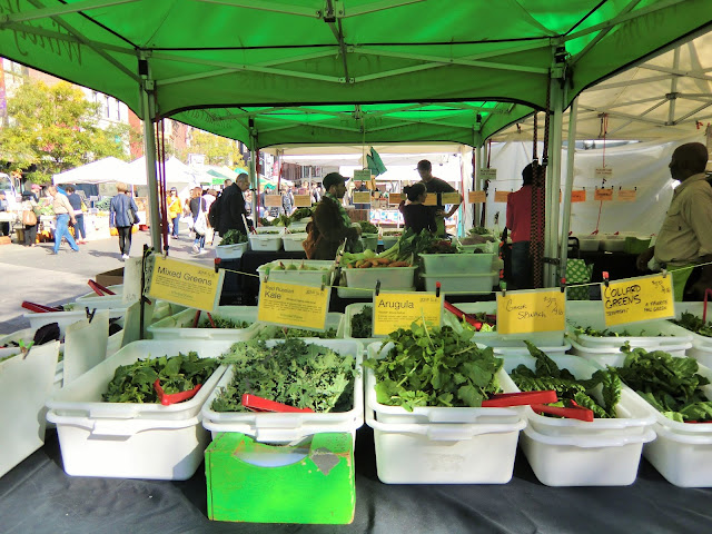 Green market - Union Square - New-York - salad