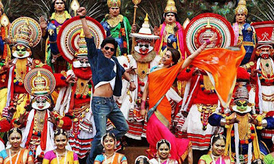 shah rukh khan and deepika padukone in chennai express movie