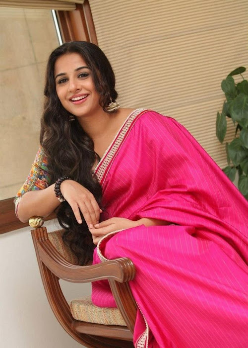 vidya balan saree new actress pics