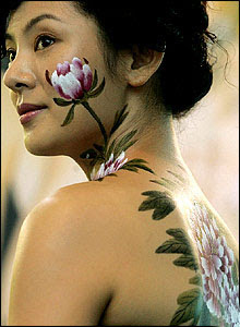 Female Body Painting - Body Art Painting Gallery