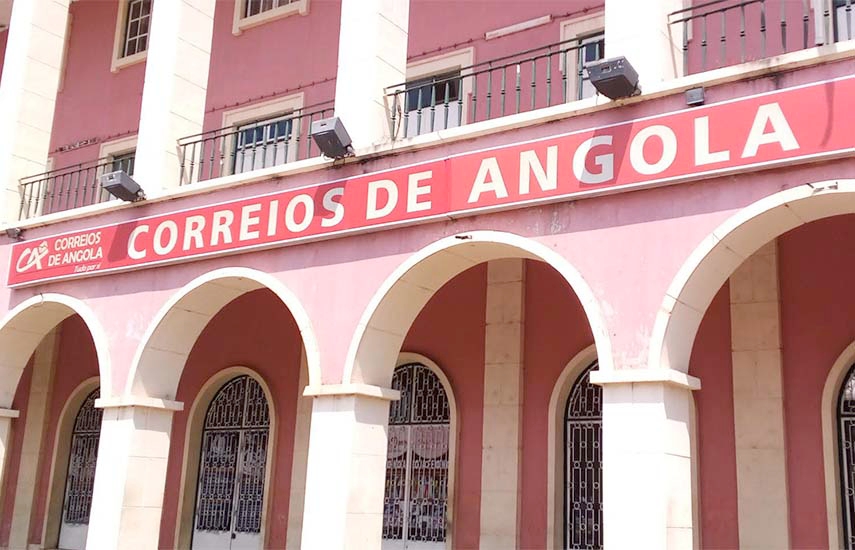 Edifício dos Correios de Angola na província do Huambo