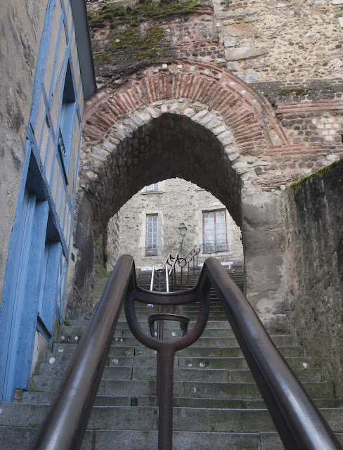 jiemve, Vieux Mans, escalier, Grande Poterne, montée