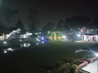 suasana vila puncak bogor