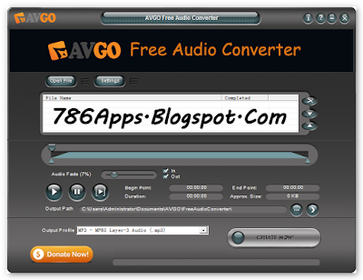 Free Audio Converter 5.0.72.1223 Download For PC Full Version