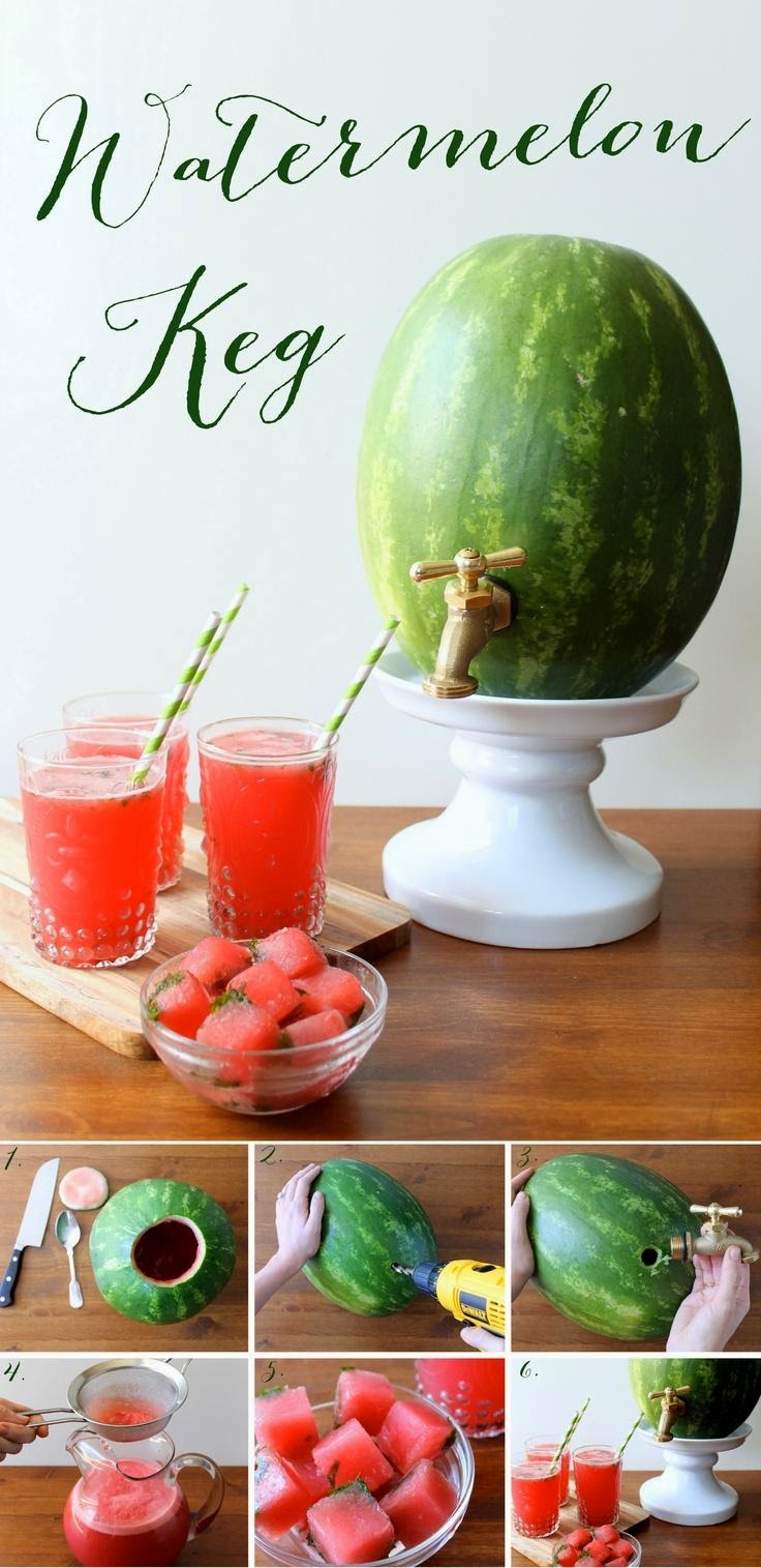DIY. Watermelon Keg.