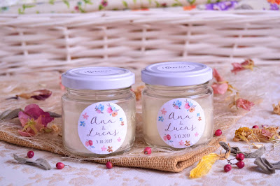 velas aromaticas naturales para bodas detalles