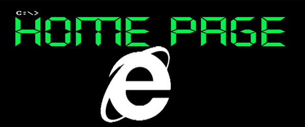 Definindo página padrão via prompt de comando.