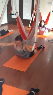 yoga, columpio, hamaca, trapeze, hamac, swing, balançoire, trapecio, acro