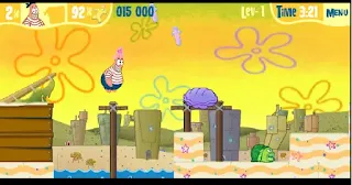 Jogue online SpongeBob Squarepants Dutchmans Dash flash game