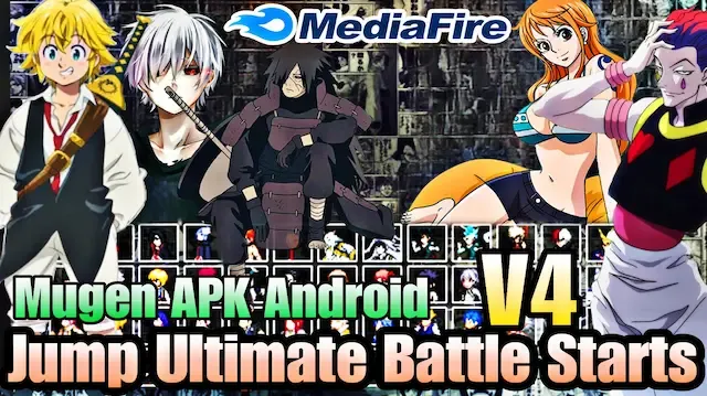 Jump Ultimate Battle Stars V4 Mugen Apk Android Download