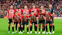 ATHLETIC CLUB. Temporada 2023-24. Lekue, Iñaki Willaims, Aitor Paredes, MIkel Vesga, Dani Vivian, Unai Simón. Ruiz de Galarreta, Muniain, Imanol García de Albéniz, Nico Williams, Gorka Guruzeta. ATHLETIC CLUB 4 🆚 REAL BETIS BALOMPIÉ 2 Domingo 27/08/2023, 21:30 horas. Campeonato de Liga de 1ª División, LaLiga EA Sports, jornada 3. Bilbao, Vizcaya, estadio San Mamés: 44.340 espectadores. GOLES: ⚽0-1: 2’, Willian José. ⚽0-2: 10’, Isco. ⚽1-2: 30’, Mikel Vesga, de penalti. ⚽2-2: 45’, Mikel Vesga, de penalti. ⚽3-2: 45+7’, Gorka Guruzeta. ⚽4-2: 84’, Unai Gómez.