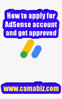 Screenshot of Google AdSense logo, how to apply for AdSense account and get approved
