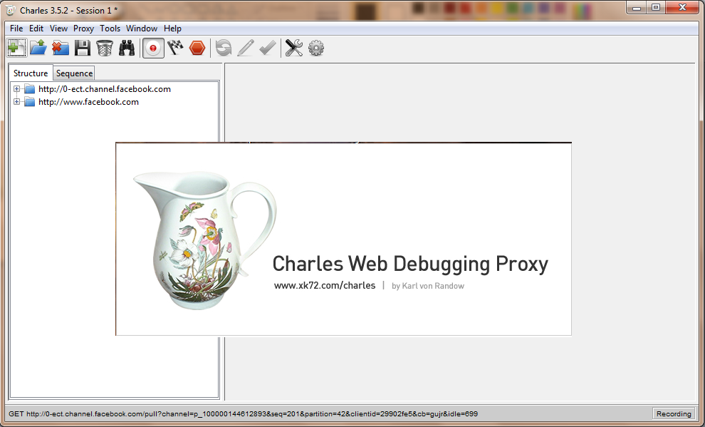 تشارلز هو بروكسي Charles is an HTTP proxy من المصدر