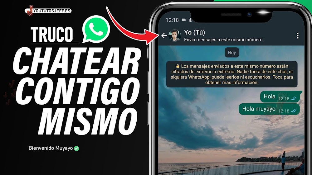 Como CHATEAR Contigo MISMO en Whatsapp ✅