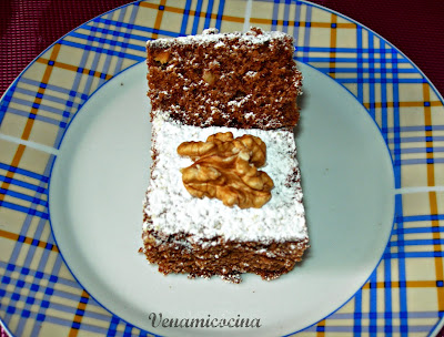 Brownie con nueces