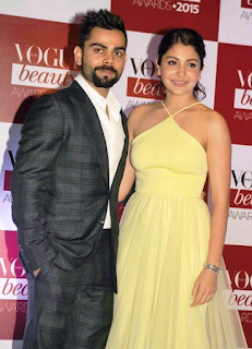 Foto Anushka Sharma dengan Virat Kohli