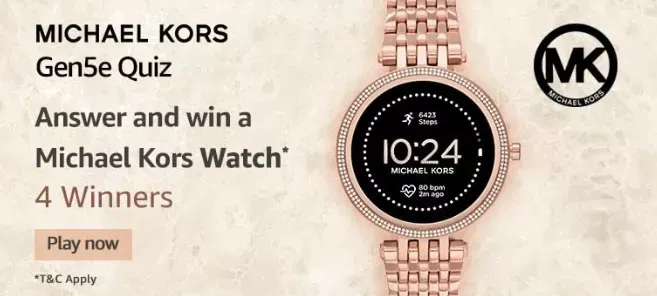 Amazon Michael Kors Gen5e Quiz