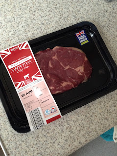 Aldi 21 Day Matured Ribeye Steak 