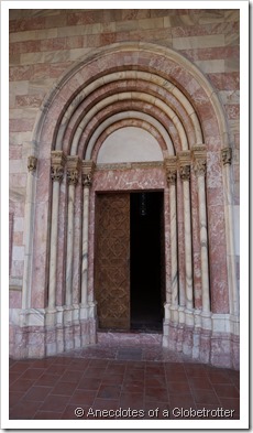 One of the doors