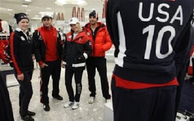 Ralph Lauren at 2010 Winter Olympics Team USA Clothing