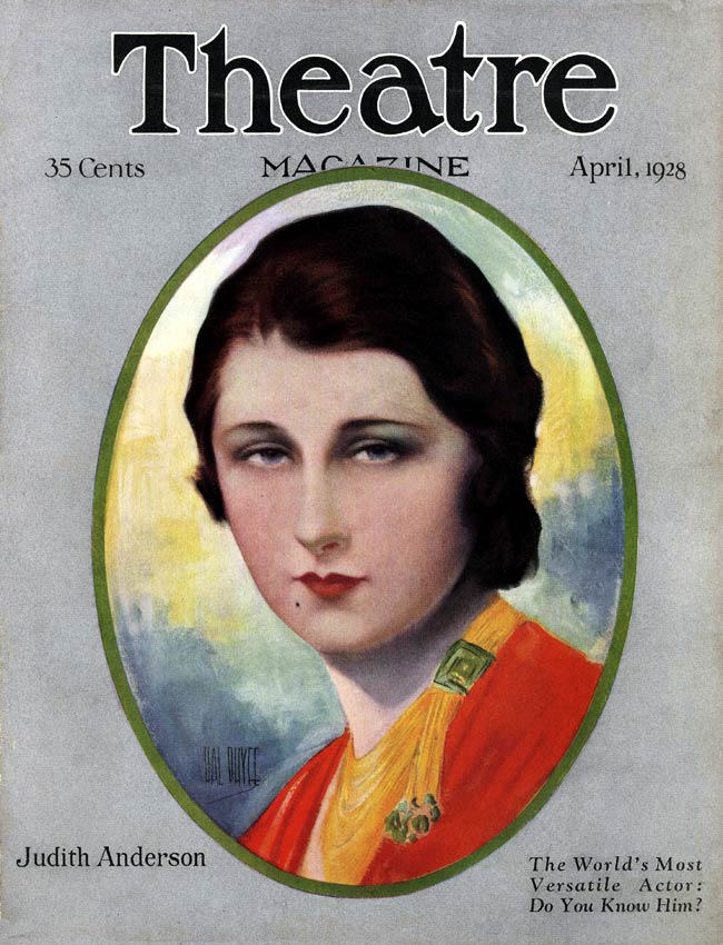 theatre magazine cover hal phyfe