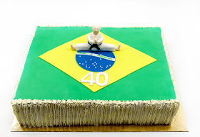 Brasil karate champ cake front