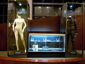 Tron Legacy movie costume display