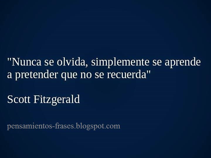 frases de Scott Fitzgerald