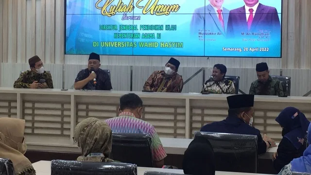 Dirjen Pendis Kemenag RI Kuliah Umum di UNWAHAS