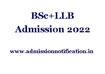 BSc+LLB Admission 2023-24 - Apply Now