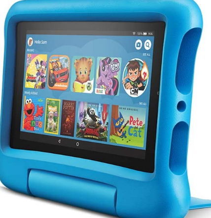 Fire 7 Kids Edition Tablet Blue Kid Proof Case 2020 - Tiptopshoppin