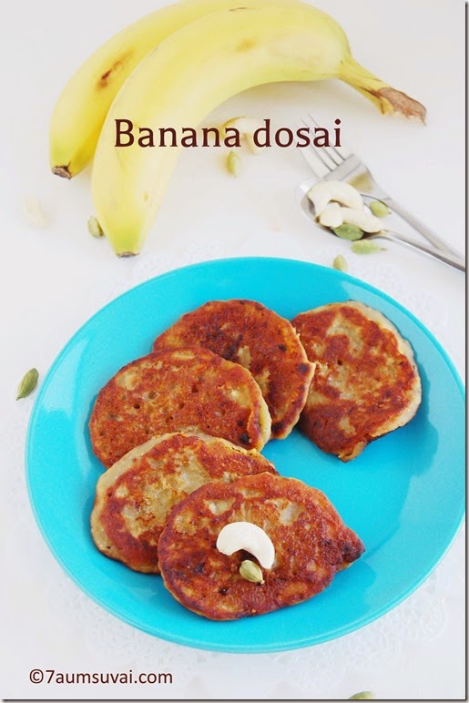 Banana dosai 