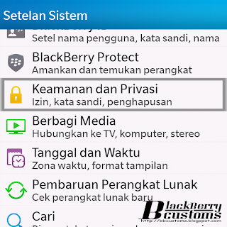 Wipe BlackBerry 10