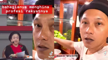 VIRAL! Pedagang Bakso Ini Sindir Telak Megawati: Yang Penting Halal daripada Makan Uang Rakyat!