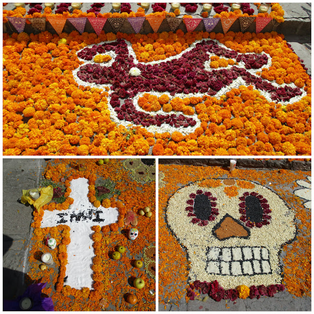 Ofrendas de día de muertos