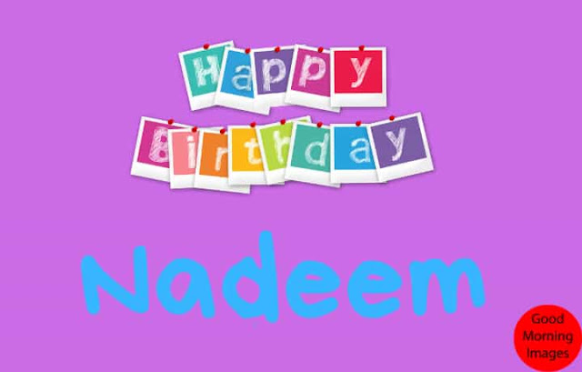 birthday image name nadeem