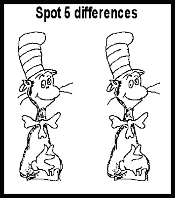 dr seuss coloring sheet