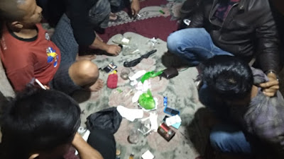 Satresnarkoba Padang Panjang Tangkap 4 Pengedar Paket Shabu dan Ganja 