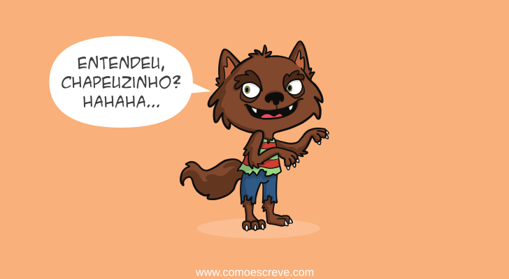 Lobo mau ou lobo mal: Escrever com L ou com U?