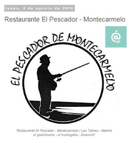 Lo + leído en el troblogdita en noviembre 2015 - Restaurante El Pescador en Montecarmelo - Madrid - ÁlvaroGP - el troblogdita - el gastrónomo