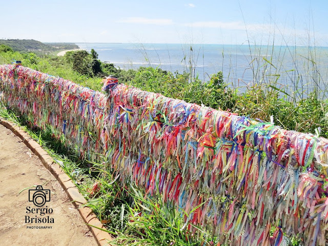 Muro de fitas do Centro Histórico - Porto Seguro