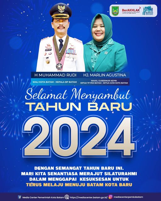 Walikota Rudi : Selamat Menyambut Tahun Baru 2024