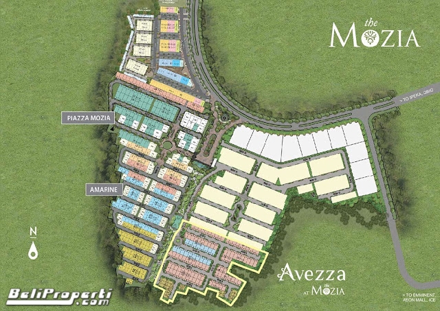 harga rumah mozia bsd