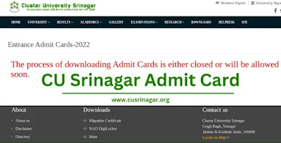 cluster-university-srinagar-admit-card