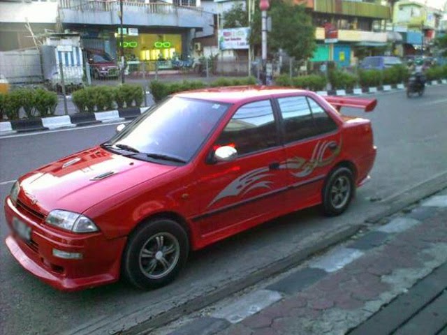 modif mobil suzuki esteem