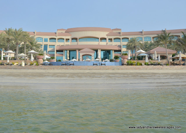Al Raha Beach Hotel private beach