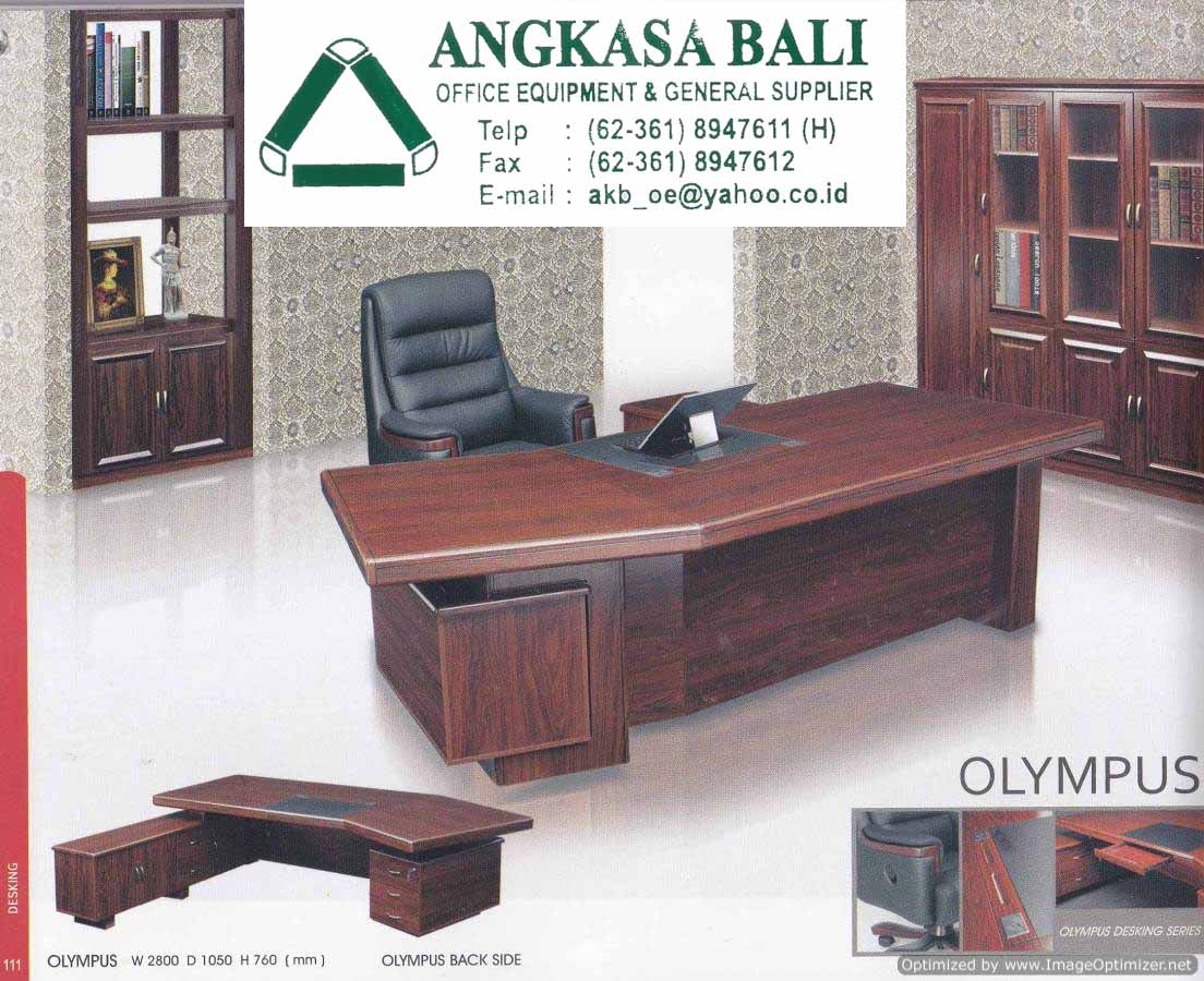 Angkasa Bali  Meja Kantor Kayu  Jati  Furniture  Di  Bali  