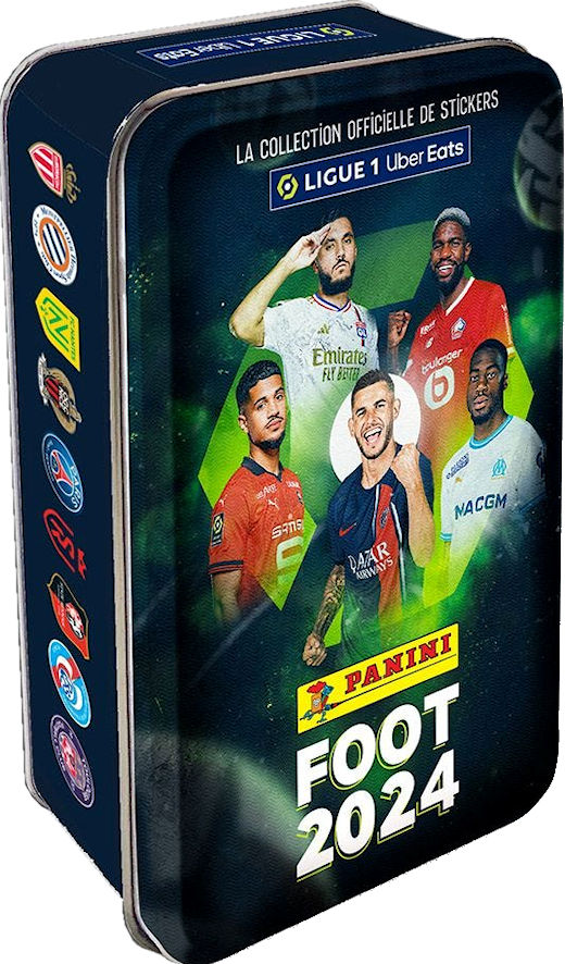 Football Cartophilic Info Exchange: Panini (France) - Foot 2024 (06) -  Metal Box